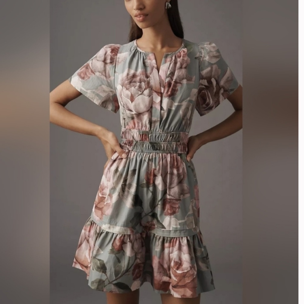 Loverly Grey x Anthropologie The Somerset Mini Dress